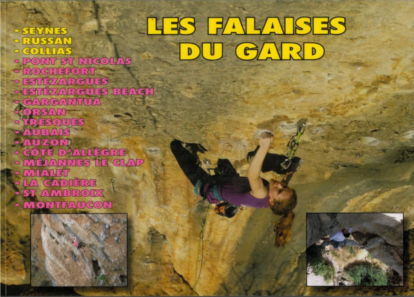 climbing guidebook Les Falaises du Gard-old edition