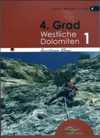 climbing guidebook 4. Grad Westliche Dolomiten Band 1