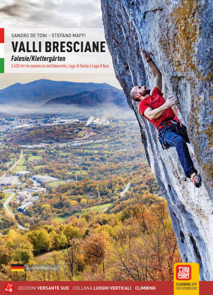 climbing guidebook Valli Bresciane