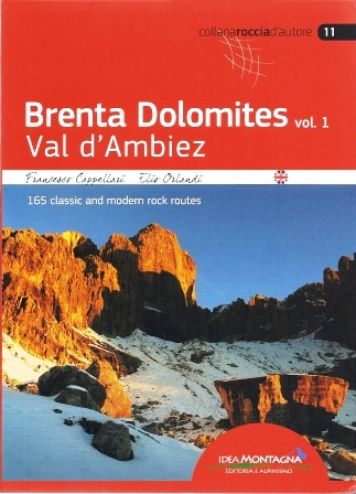 climbing guidebook Brenta Dolomites / Val d´Ambiez