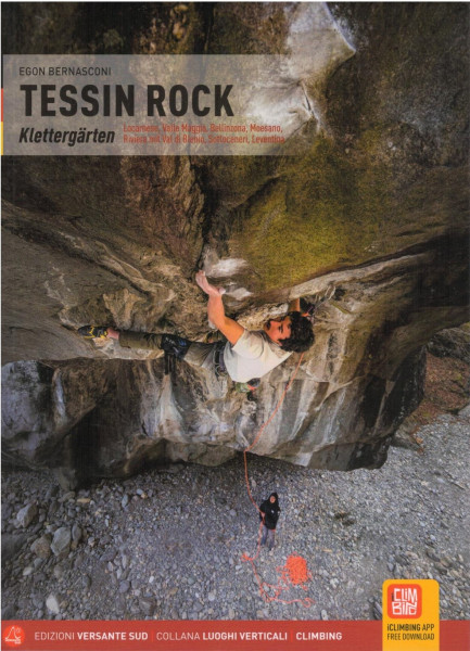 climbing guidebook Tessin Rock Klettergärten