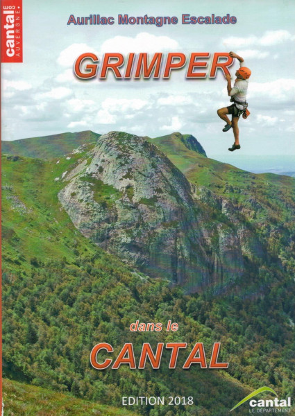climbing guidebook Grimper dans le Cantal