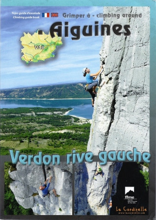climbing guidebook Aiguines Verdon rive gauche