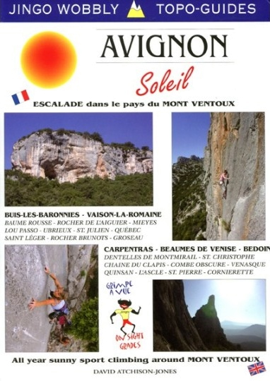 climbing guidebook Avignon Soleil