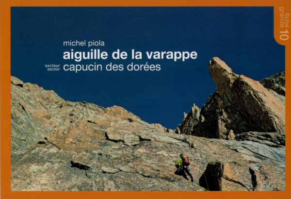climbing map Aiguille de la Varappe / capucin des dorées