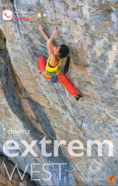 climbing guidebook Schweiz extrem West Band 1