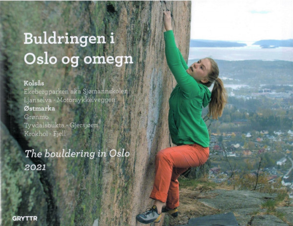 bouldering guidebook Buldringen i Oslo og omegn / The bouldering in Oslo 2021
