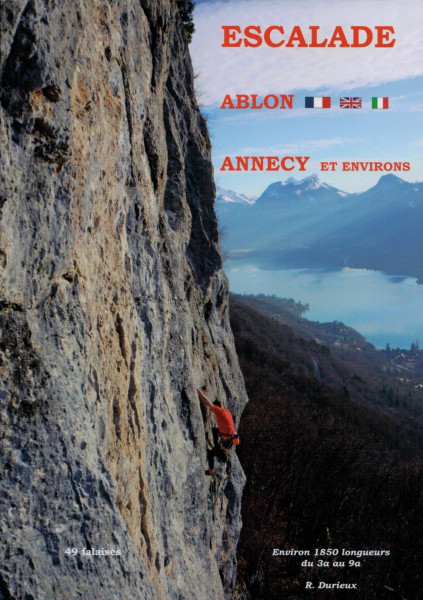 climbing guidebook Escalade Ablon / Annecy et Environs