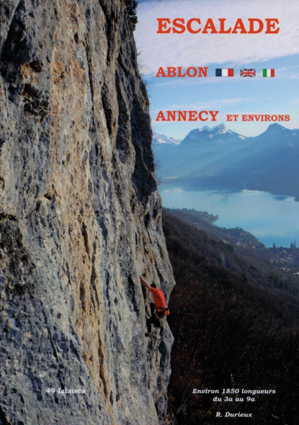 climbing guidebook Escalade Ablon / Annecy et Environs - edition 2020