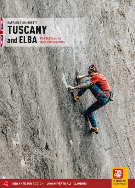 climbing guidebook Tuscany and Island of Elba - english edition