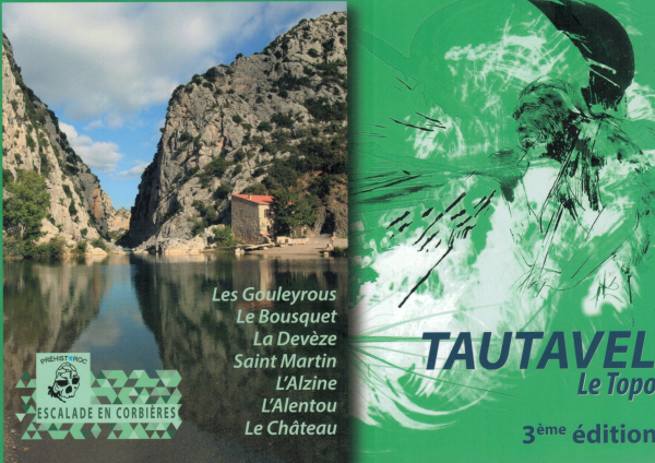 climbing guidebook Tautavel - old edition