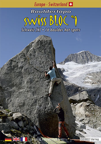 Bouldering guidebook Swiss Bloc 1 - special price