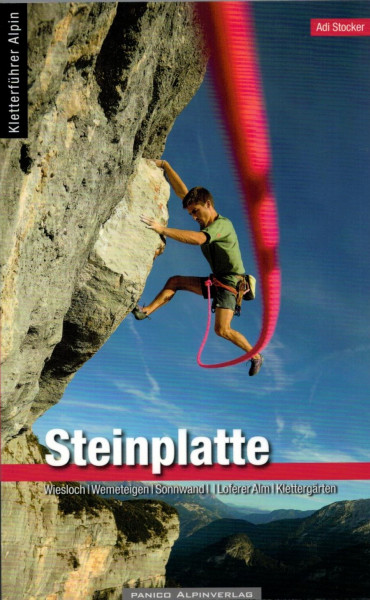 Climbing Guidebook Steinplatte