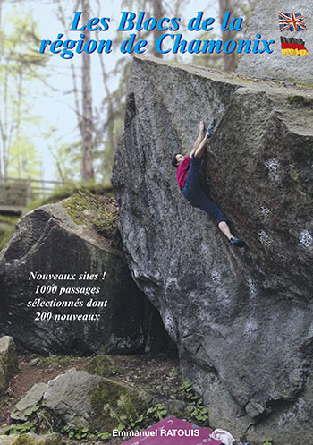 bouldering guidebook Les Blocs de la région de Chamonix