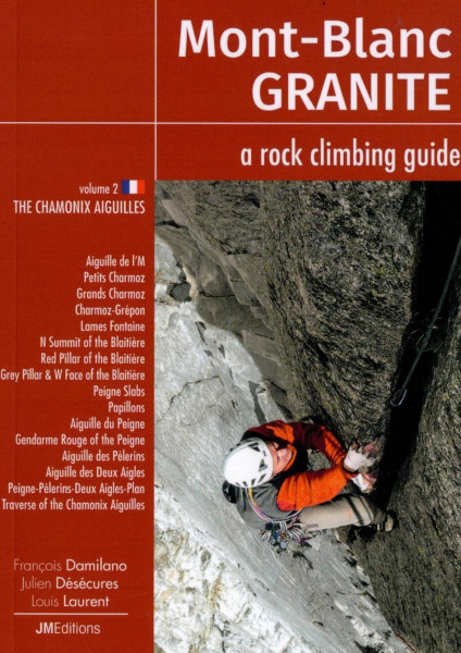 climbing guidebook Mont Blanc GRANITE Vol. 2
