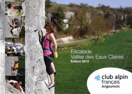 climbing guidebook Escalade Vallée des Eaux Claires