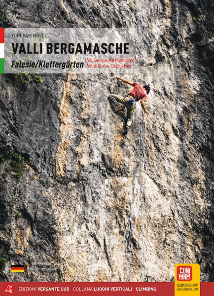climbing guidebook Valli Bergamasche