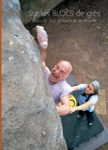 bouldering guidebook Sur les BLOCS de grès / Topo de bloc d´Alsace et de Moselle