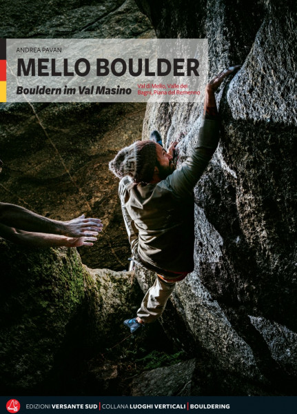 bouldering guidebook Mello Boulder