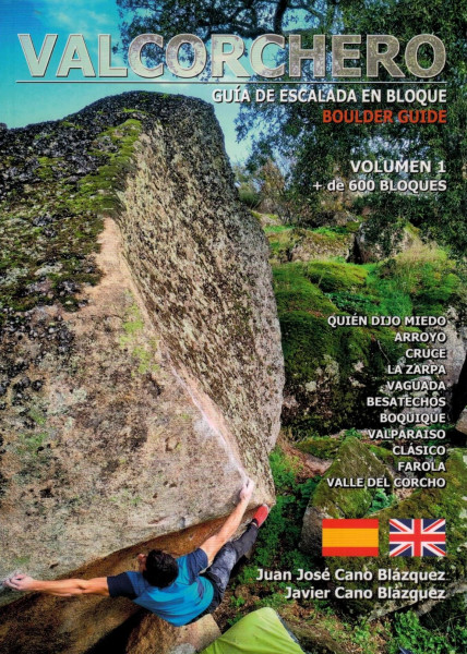 bouldering guidebook Valcorchero