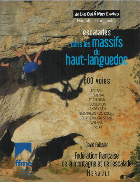 climbing guidebook dans les massifs du haut-languedoc