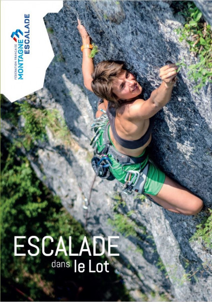 climbing guidebook Escalade dans le Lot