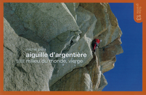 Climbing map 13 - Aiguille d'Argentière - Milieu du Monde, Vierge