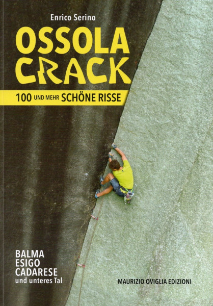 climbing guidebook OSSOLA CRACK