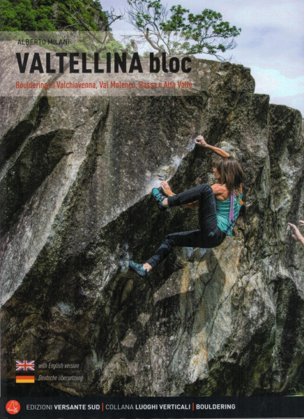 bouldering guidebook Valtellina bloc