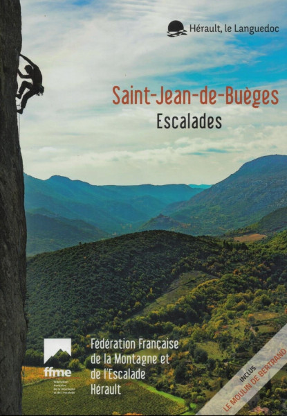 climbing guidebook Saint Jean de Buèges Escalades