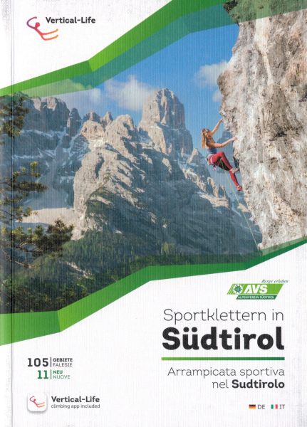 climbing guidebook Sportklettern in Südtirol