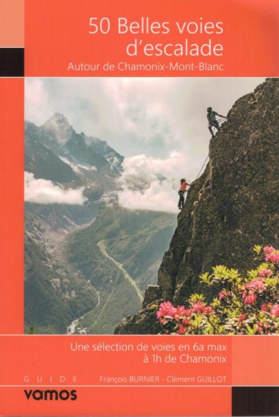 climbing guidebook 50 Belles voies d'escalade autour de Chamonix-Mont-Blanc