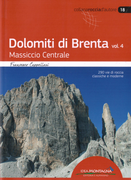 climbing guidebook Dolomiti di Brenta vol. 4 - Massiccio Centrale