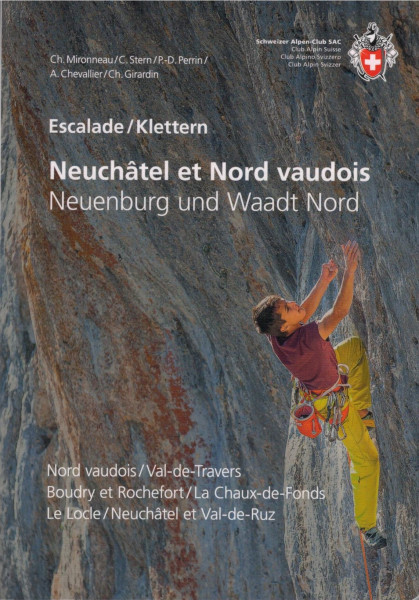 climbing guidebook Escalade Neuchâtel et Nord vaudois / Klettern Neuenburg und Waadt Nord