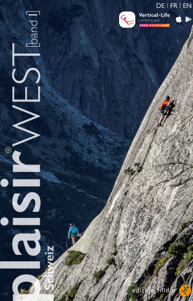 climbing guidebook Schweiz plaisir West Band 1