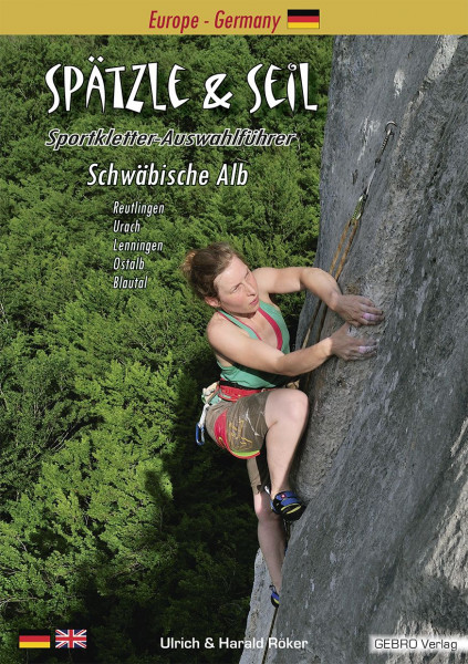 climbing guidebook Spätzle und Seil - Sportkletter-Auswahlführer Schwäbische Alb