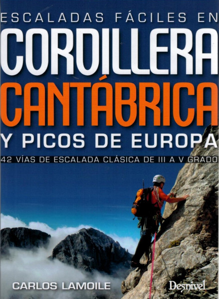 climbing guidebook Escaladas Fáciles en Cordillera Cantábrica y Picos de Europa