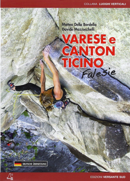 climbing guidebook Varese e Canton Ticino