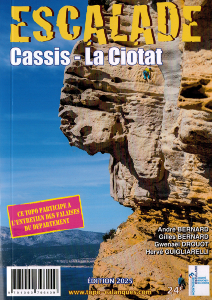 climbing guidebook Escalade Cassis - La Ciotat