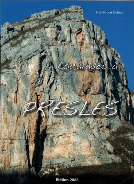 climbing guidebook Escalades a Presles 2022