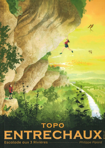 climbing guidebook Topo Entrechaux