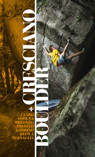 bouldering guidebook Cresciano Boulder