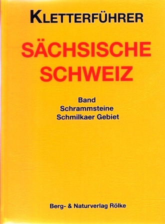 climbing guidebook Schrammsteine and the Area of Schmilka