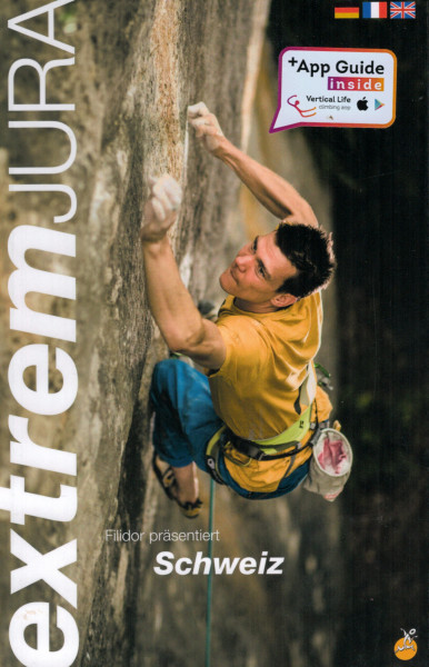 climbing guidebook extrem Jura