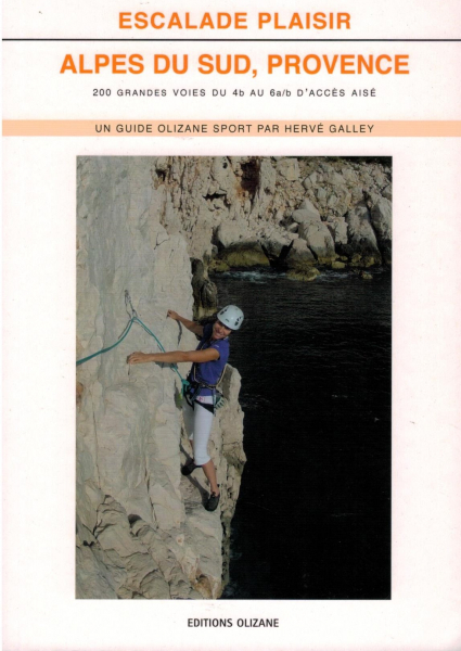 climbing guidebook Escalade Plaisir Alpes du Sud, Provence