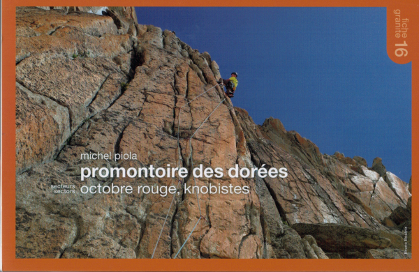Climbing map 16 - Promontoire des dorées - octobre rouge, knobistes
