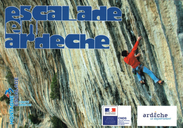 climbing guidebook escalade en Ardèche